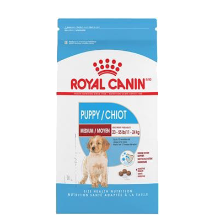 Royal Canin Medium Puppy Dry Dog Food (30 lb size)