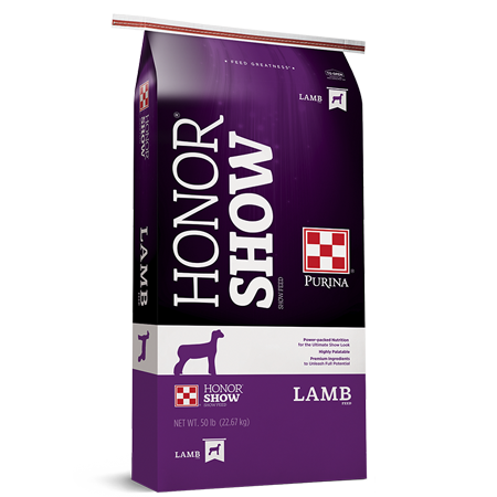 Purina Honor Show Chow Grand Lamb Mixer DX- High Performance Lamb Supplement ( lb size)