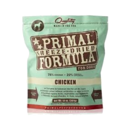 Primal Freeze Dried Chicken Dog Food (5.5 oz size)